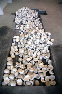 skulls, 2007 material: Styropor ca. 1000 cm x 800 cm x 250 cm - Wolfgang Stiller